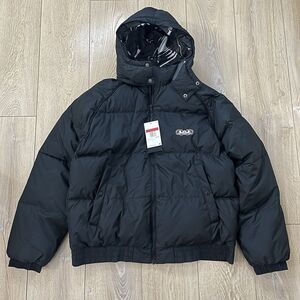 Nike LeBron Down Fill Hooded Basketball Puffer Jacket Black Size L